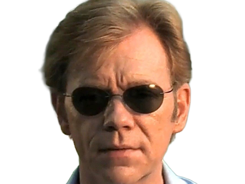 Sticker horatio caine lieutenant police directeur laboratoire criminel experts miami csi homme roux yeux bleus serie par Dark-63