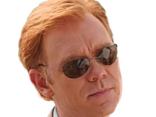 Sticker horatio caine lieutenant police directeur laboratoire criminel experts miami csi homme roux yeux bleus serie par Dark-63