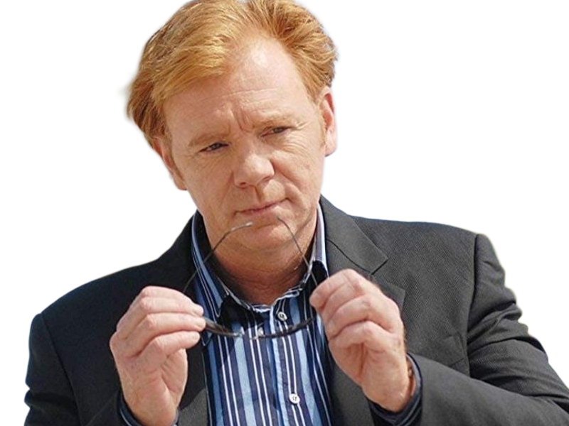 Sticker horatio caine lieutenant police directeur laboratoire criminel experts miami csi homme roux yeux bleus serie par Dark-63