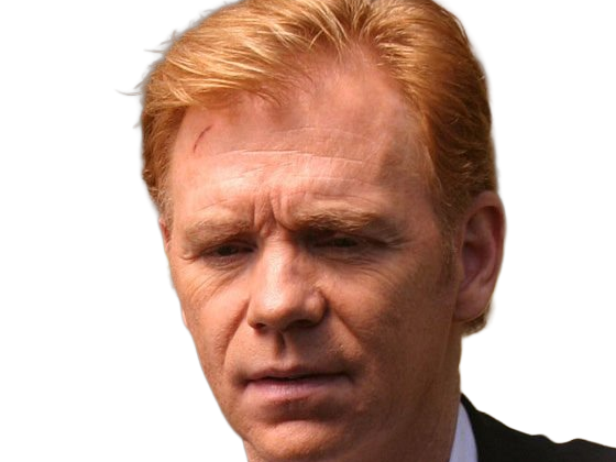 Sticker horatio caine lieutenant police directeur laboratoire criminel experts miami csi homme roux yeux bleus serie par Dark-63