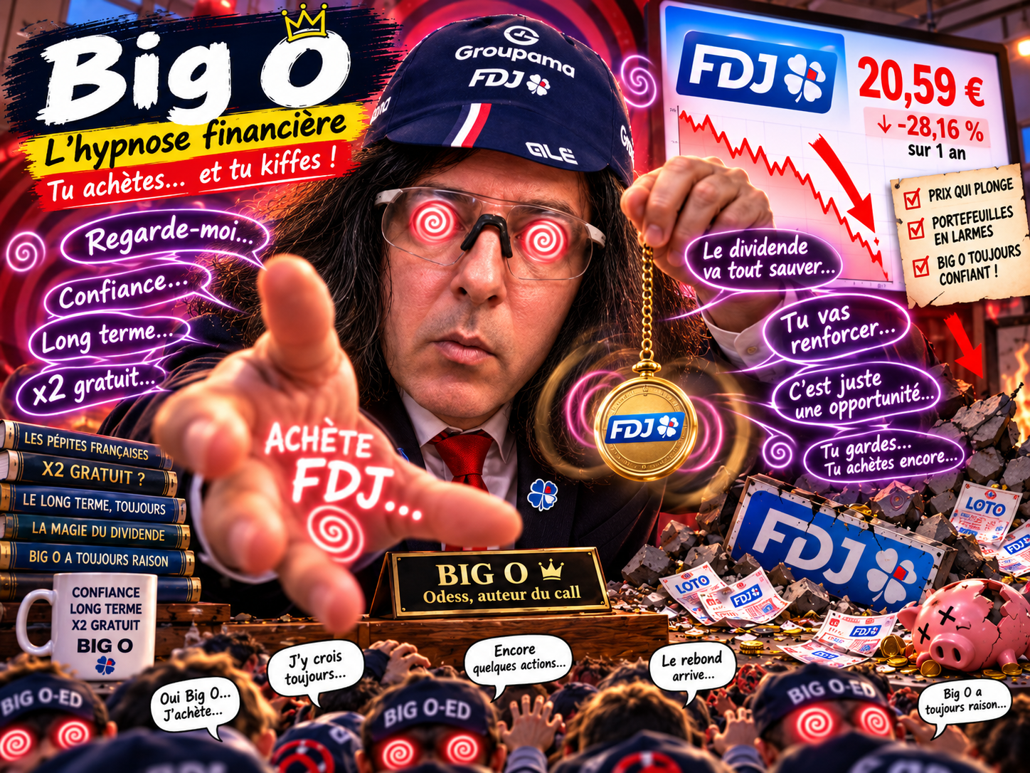 Sticker odess big o bourse topic pea jvc rogue fdj dividende call french cac40 par Percevalois