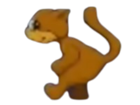 Sticker adibou chat par tropFRUCTUEux