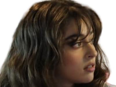Sticker cemre baysel femme actrice vingtaine vingtenaire chatain yeux verts turque par Dark-63
