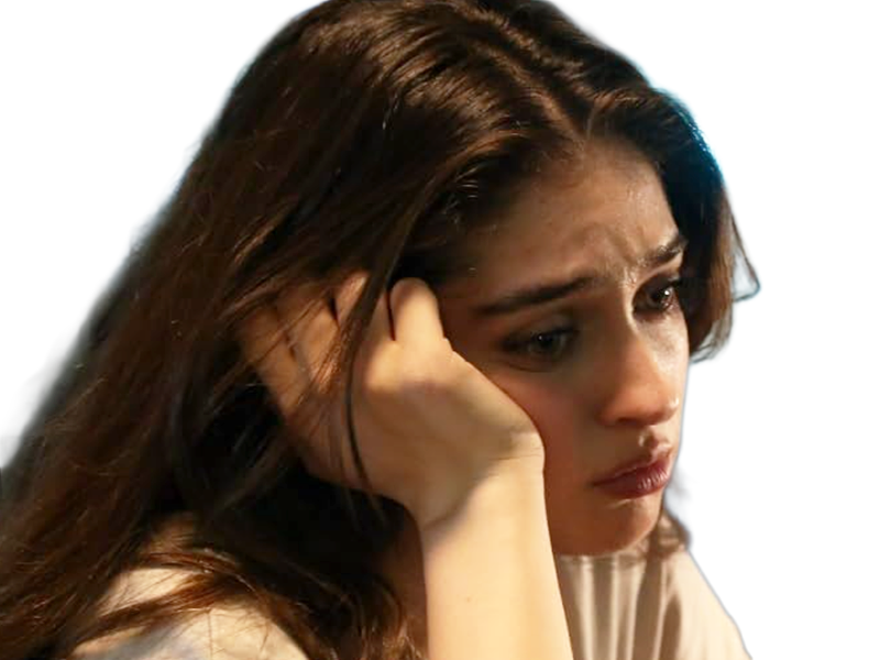 Sticker cemre baysel femme actrice vingtaine vingtenaire chatain yeux verts turque par Dark-63