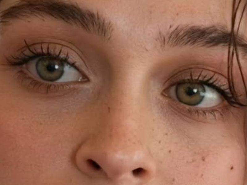 Sticker cemre baysel femme actrice vingtaine vingtenaire chatain yeux verts turque par Dark-63
