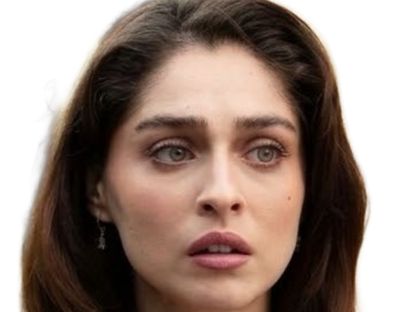 Sticker cemre baysel femme actrice vingtaine vingtenaire chatain yeux verts turque par Dark-63