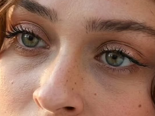 Sticker cemre baysel femme actrice vingtaine vingtenaire chatain yeux verts turque par Dark-63