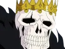 baraggan louisenbairn bleach squelette couronne or manteau noir fic bloop
