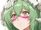 nelliel tu odelschwanck nell bleach cheveux vert yeux jaune masque arrancar fic bloop