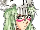 nelliel tu odelschwanck nell bleach cheveux vert yeux jaune masque arrancar fic bloop
