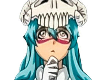 Sticker nelliel tu odelschwanck nell bleach cheveux vert yeux jaune masque arrancar fic bloop par Bl0op