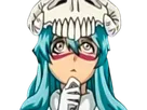 nelliel tu odelschwanck nell bleach cheveux vert yeux jaune masque arrancar fic bloop