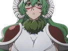 nelliel tu odelschwanck nell bleach cheveux vert yeux jaune masque arrancar fic bloop