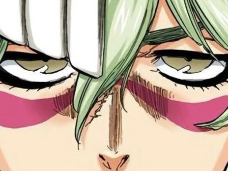 Sticker nelliel tu odelschwanck nell bleach cheveux vert yeux jaune masque arrancar fic bloop par Bl0op
