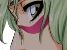nelliel tu odelschwanck nell bleach cheveux vert yeux jaune masque arrancar fic bloop