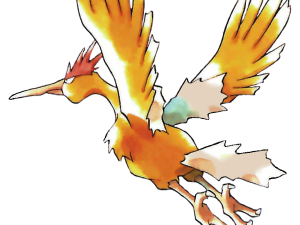 Sticker rapasdepic fearow onidrill pokemon pkm jeu anime type normal vol 1g kanto bec oiseau par Dark-63