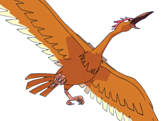 Sticker rapasdepic fearow onidrill pokemon pkm jeu anime type normal vol 1g kanto bec oiseau par Dark-63