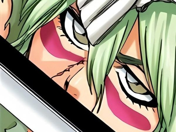 Sticker nelliel tu odelschwanck nell bleach cheveux vert yeux jaune masque arrancar fic bloop par Bl0op