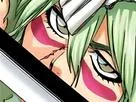 nelliel tu odelschwanck nell bleach cheveux vert yeux jaune masque arrancar fic bloop