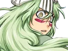 nelliel tu odelschwanck nell bleach cheveux vert yeux jaune masque arrancar fic bloop