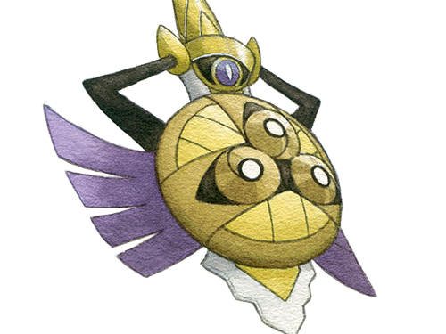 Sticker exagide aegislash gillgard pokemon pkm jeu anime type acier spectre 6g kalos noble lame par Dark-63