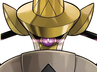 Sticker exagide aegislash gillgard pokemon pkm jeu anime type acier spectre 6g kalos noble lame par Dark-63