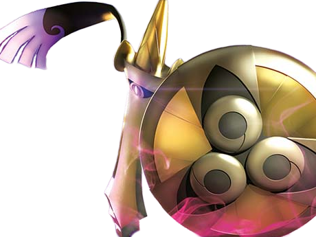 Sticker exagide aegislash gillgard pokemon pkm jeu anime type acier spectre 6g kalos noble lame par Dark-63
