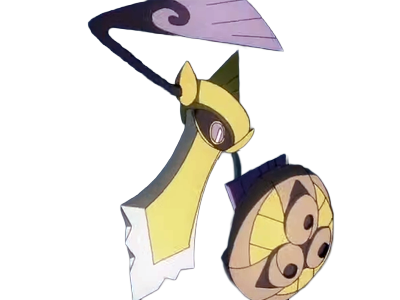 Sticker exagide aegislash gillgard pokemon pkm jeu anime type acier spectre 6g kalos noble lame par Dark-63
