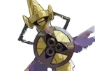 exagide aegislash gillgard pokemon pkm jeu anime type acier spectre 6g kalos noble lame
