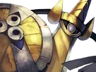 exagide aegislash gillgard pokemon pkm jeu anime type acier spectre 6g kalos noble lame