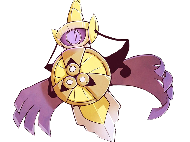 Sticker exagide aegislash gillgard pokemon pkm jeu anime type acier spectre 6g kalos noble lame par Dark-63