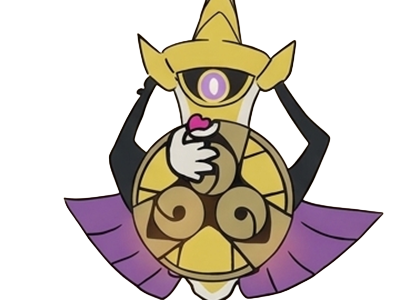 Sticker exagide aegislash gillgard pokemon pkm jeu anime type acier spectre 6g kalos noble lame par Dark-63