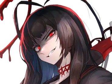 Sticker kensaki tsurugi bluearchive blue yandere tare par ArchReup
