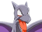 ptera aerodactyl pokemon pkm jeu anime type roche vol 1g kanto fossile