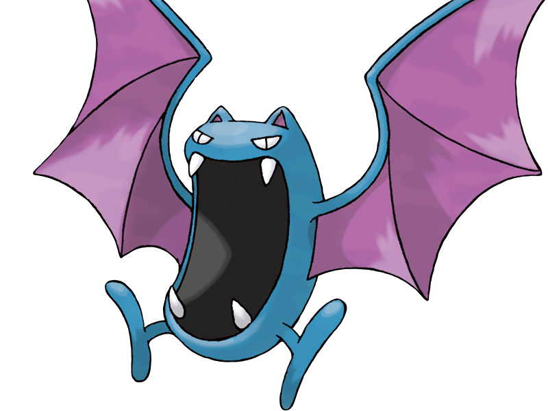 Sticker nosferalto golbat pokemon pkm jeu anime type poison vol 1g kanto chovsouris par Dark-63