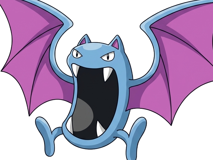Sticker nosferalto golbat pokemon pkm jeu anime type poison vol 1g kanto chovsouris par Dark-63