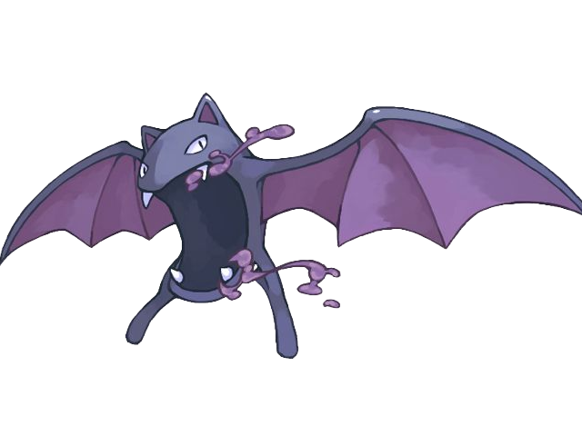 Sticker nosferalto golbat pokemon pkm jeu anime type poison vol 1g kanto chovsouris par Dark-63