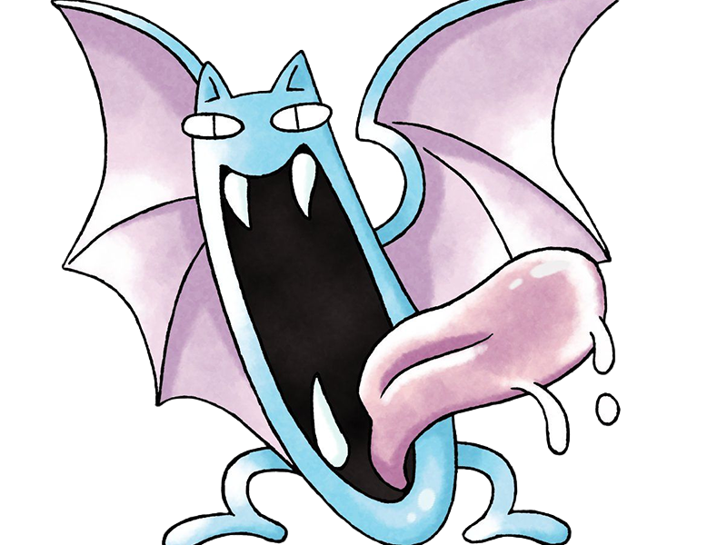 Sticker nosferalto golbat pokemon pkm jeu anime type poison vol 1g kanto chovsouris par Dark-63