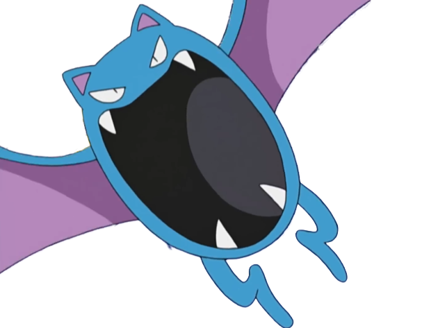 Sticker nosferalto golbat pokemon pkm jeu anime type poison vol 1g kanto chovsouris par Dark-63