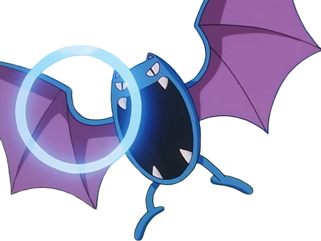 Sticker nosferalto golbat pokemon pkm jeu anime type poison vol 1g kanto chovsouris par Dark-63