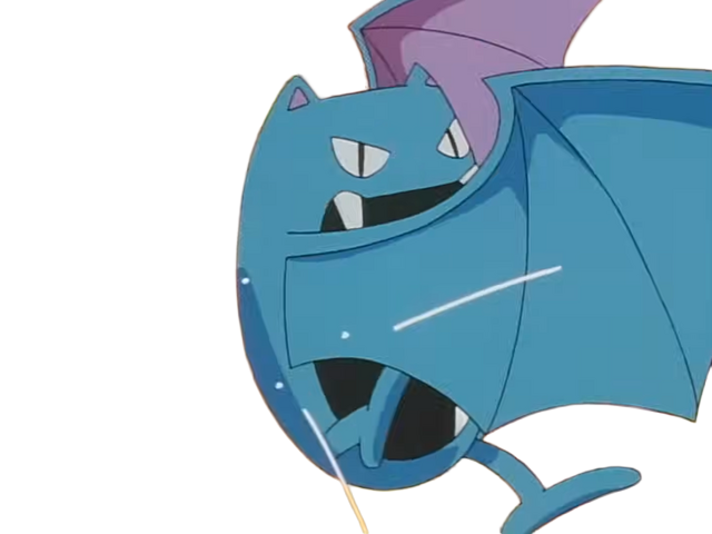 Sticker nosferalto golbat pokemon pkm jeu anime type poison vol 1g kanto chovsouris par Dark-63