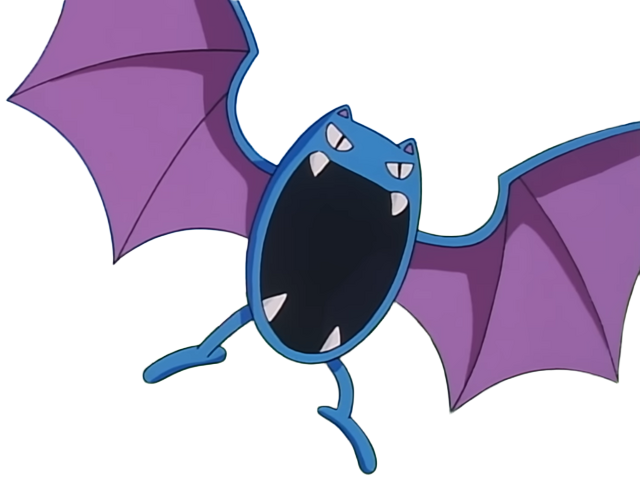 Sticker nosferalto golbat pokemon pkm jeu anime type poison vol 1g kanto chovsouris par Dark-63