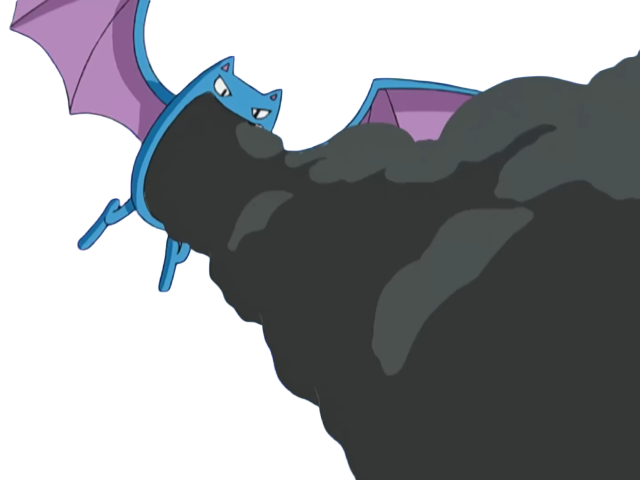 Sticker nosferalto golbat pokemon pkm jeu anime type poison vol 1g kanto chovsouris par Dark-63