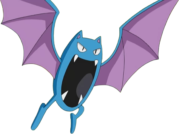 Sticker nosferalto golbat pokemon pkm jeu anime type poison vol 1g kanto chovsouris par Dark-63