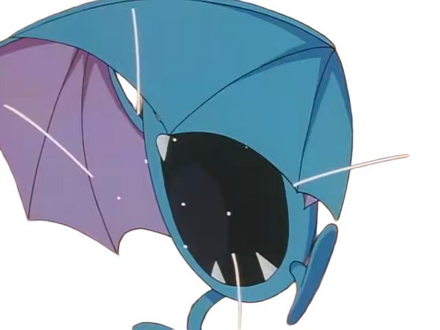 Sticker nosferalto golbat pokemon pkm jeu anime type poison vol 1g kanto chovsouris par Dark-63