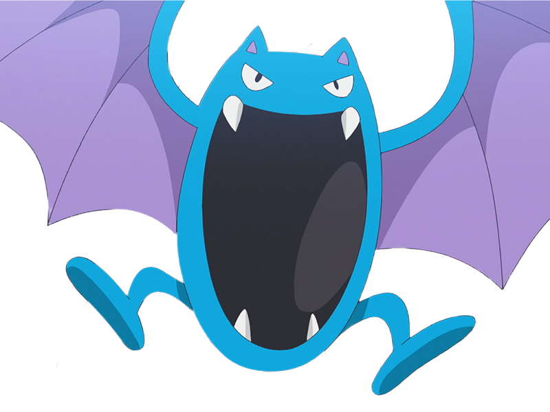 Sticker nosferalto golbat pokemon pkm jeu anime type poison vol 1g kanto chovsouris par Dark-63