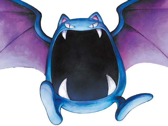 Sticker nosferalto golbat pokemon pkm jeu anime type poison vol 1g kanto chovsouris par Dark-63