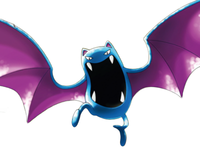 Sticker nosferalto golbat pokemon pkm jeu anime type poison vol 1g kanto chovsouris par Dark-63