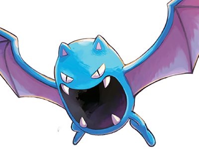 Sticker nosferalto golbat pokemon pkm jeu anime type poison vol 1g kanto chovsouris par Dark-63