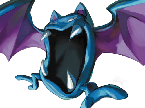 Sticker nosferalto golbat pokemon pkm jeu anime type poison vol 1g kanto chovsouris par Dark-63